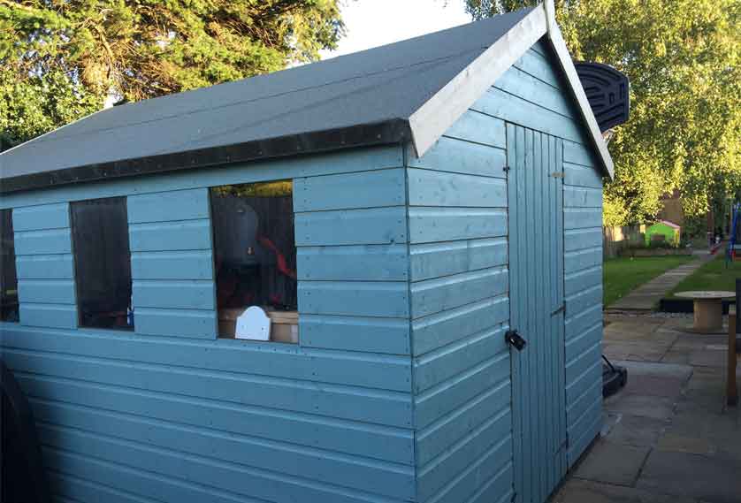 Paul's shed