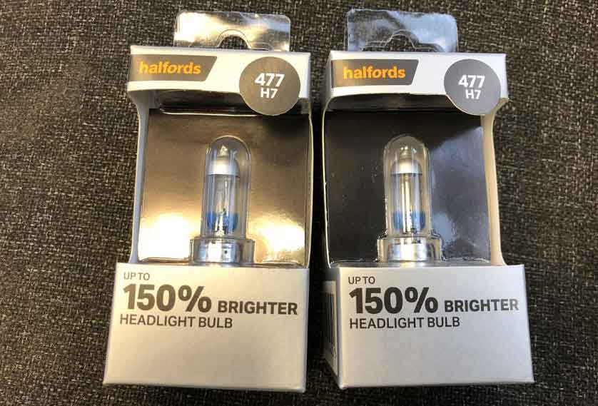 Halfords bulbs