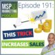 Episode 190 - This simple trick increases sales for MSPs