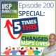 Episode 200 SPECIAL - 5 times this podcast has changed MSP's lives