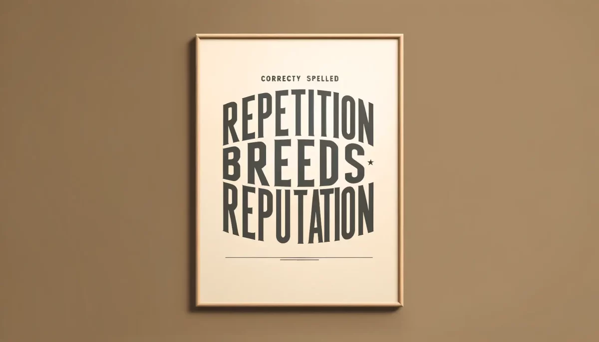 For MSPs repetition breeds reputation