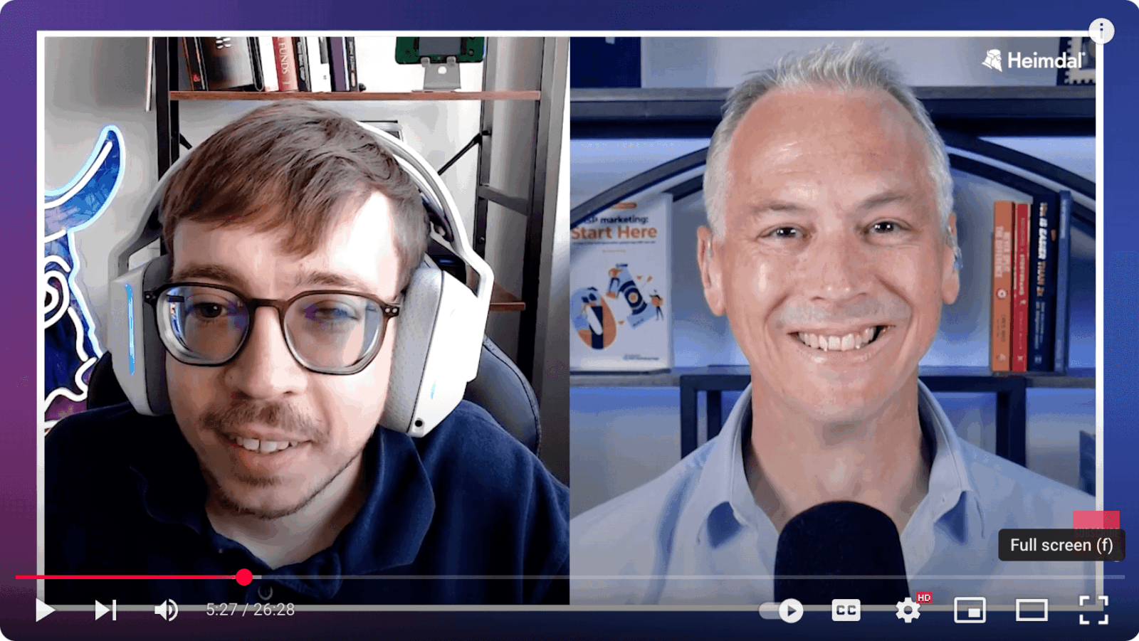 Forget your tech stack, focus on sales first... on Heimdal's podcast