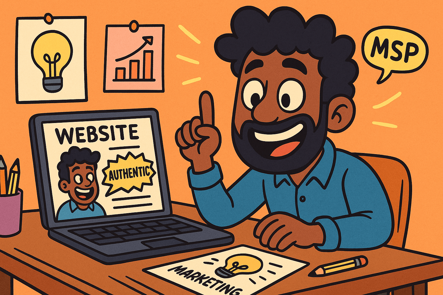 MSPs: Please, for the sake of sales, put your authentic personality into your marketing
