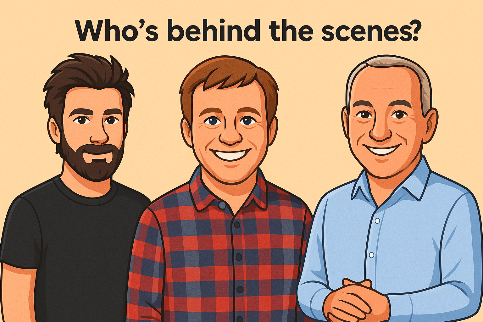 Behind the scenes