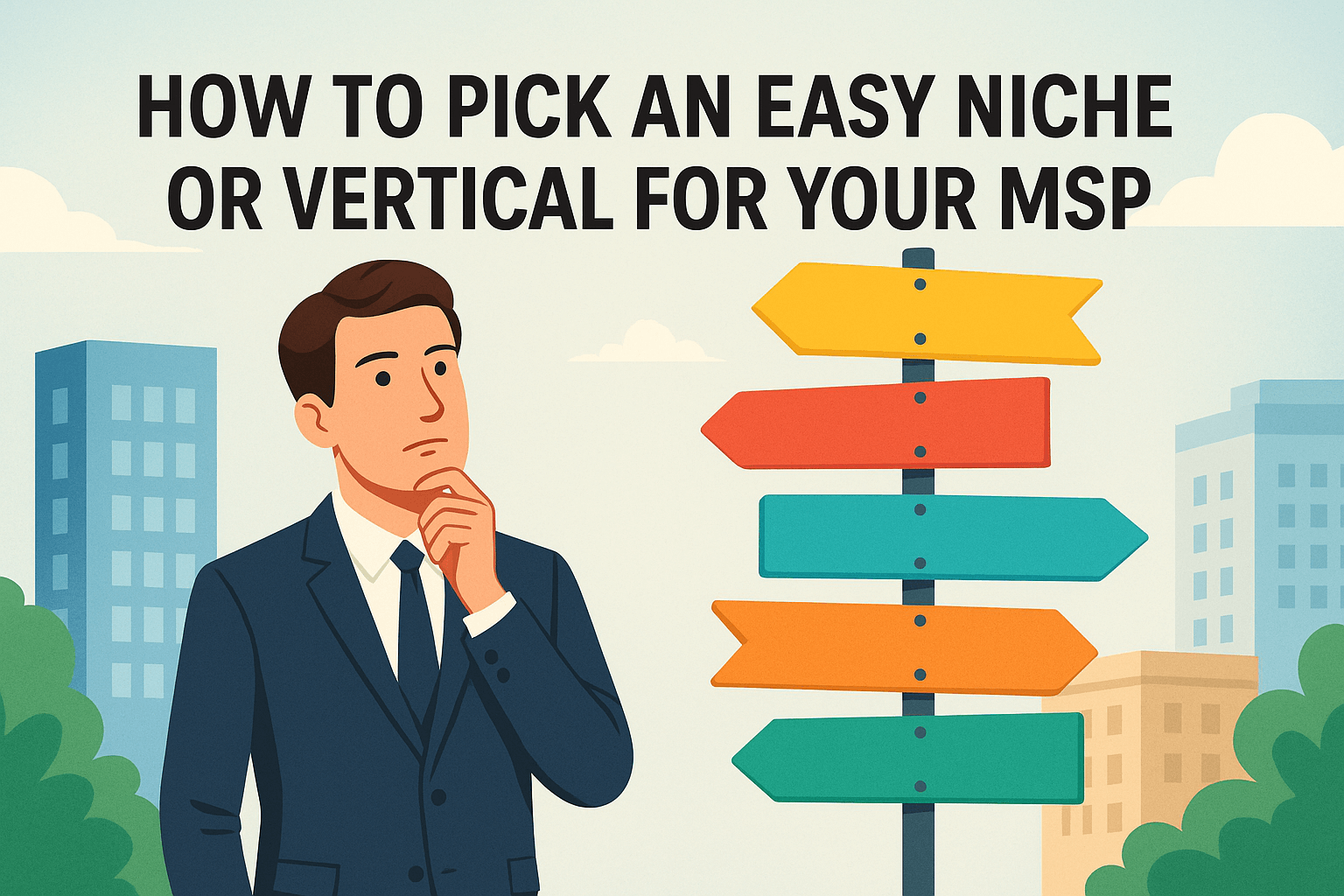 How to pick an easy niche or vertical for your MSP