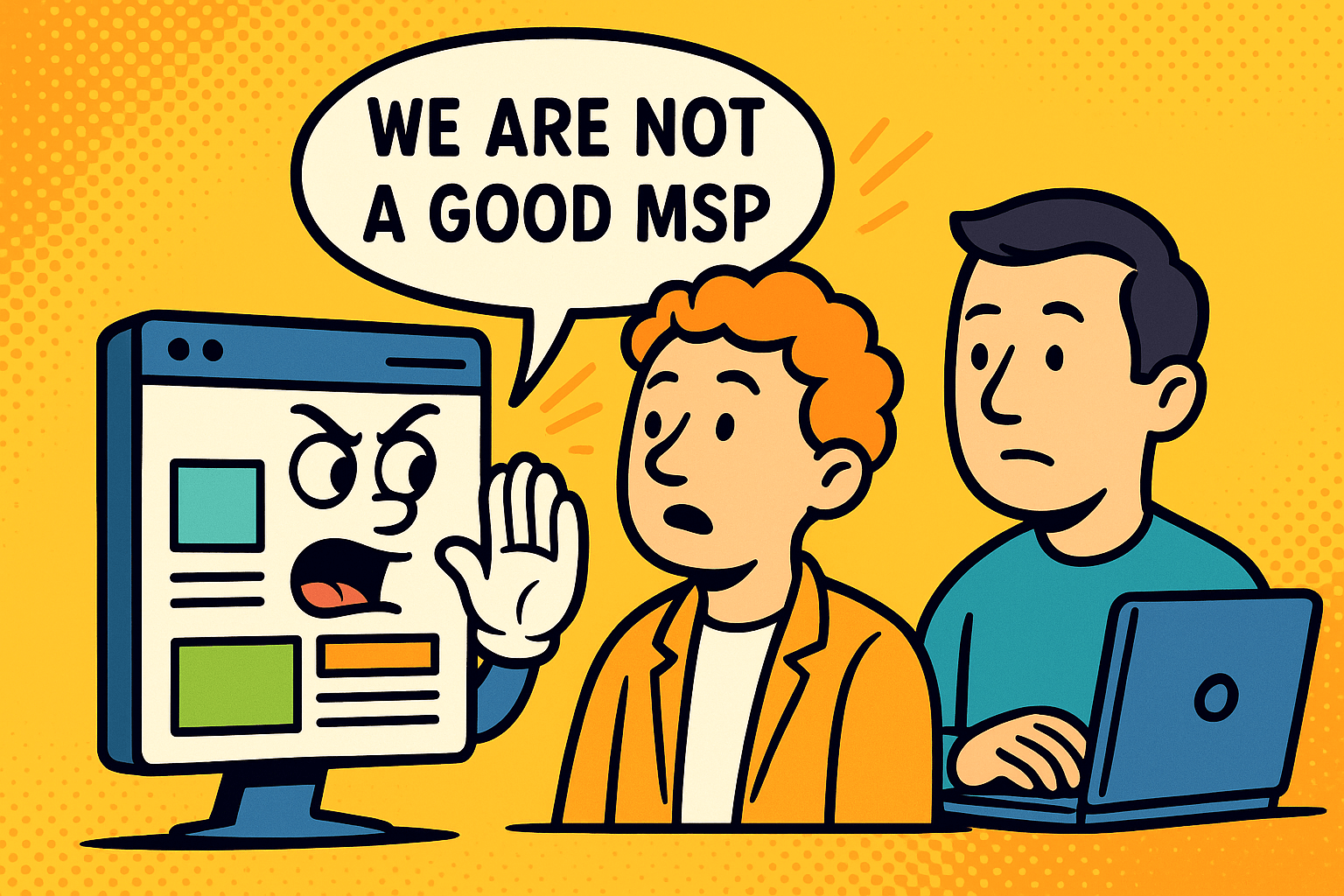 Your MSP's website is talking behind your back. But... what's it saying?