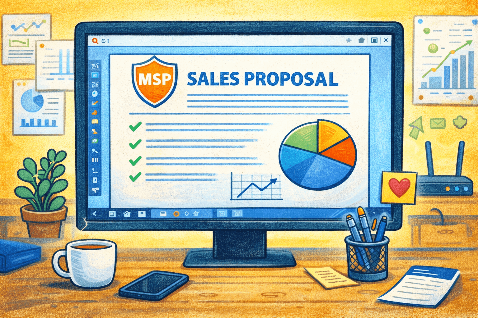 Controversial?? I believe your MSP's sales proposals should be 80% templated