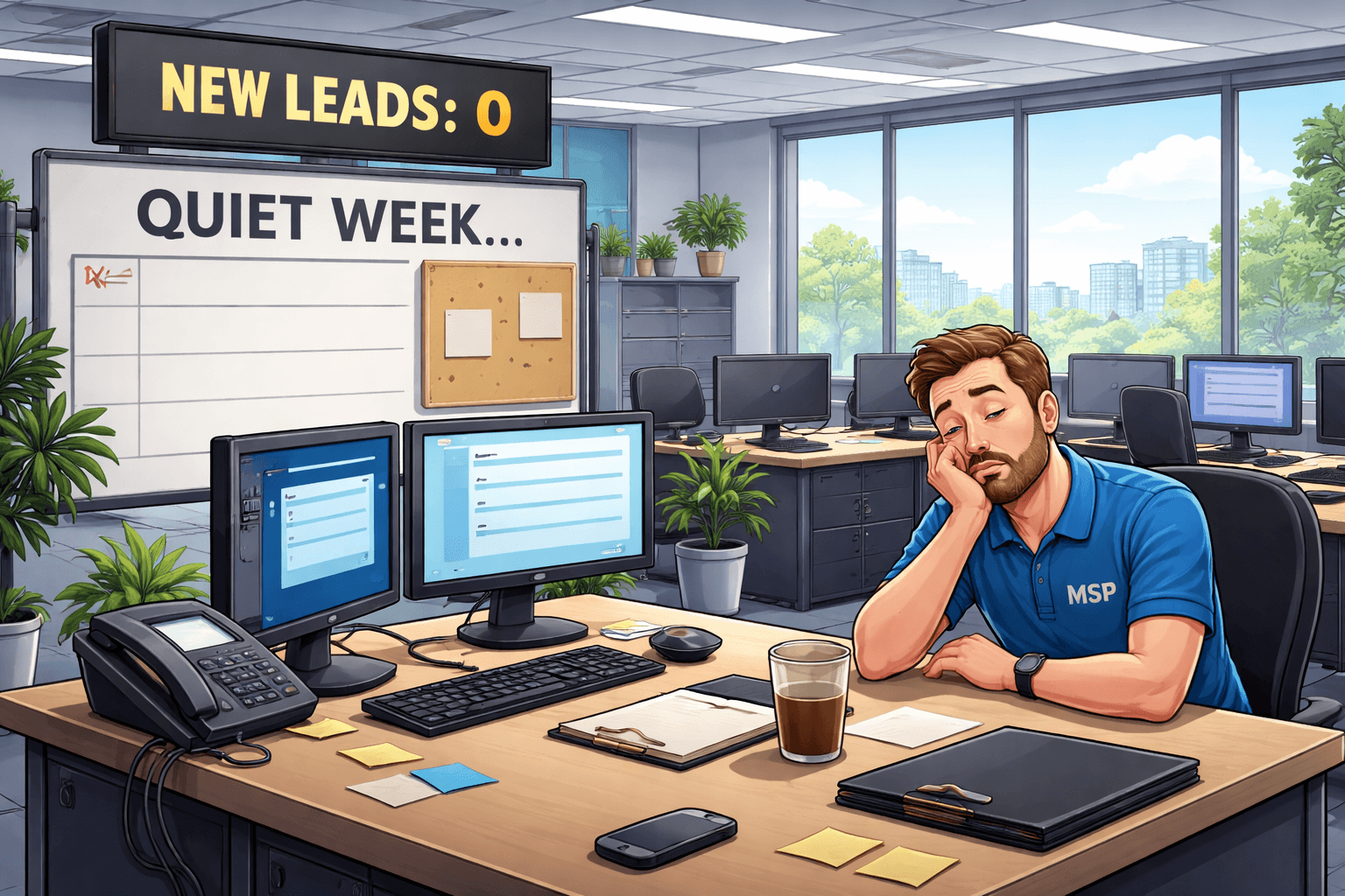 What to do when your MSP has a quiet week