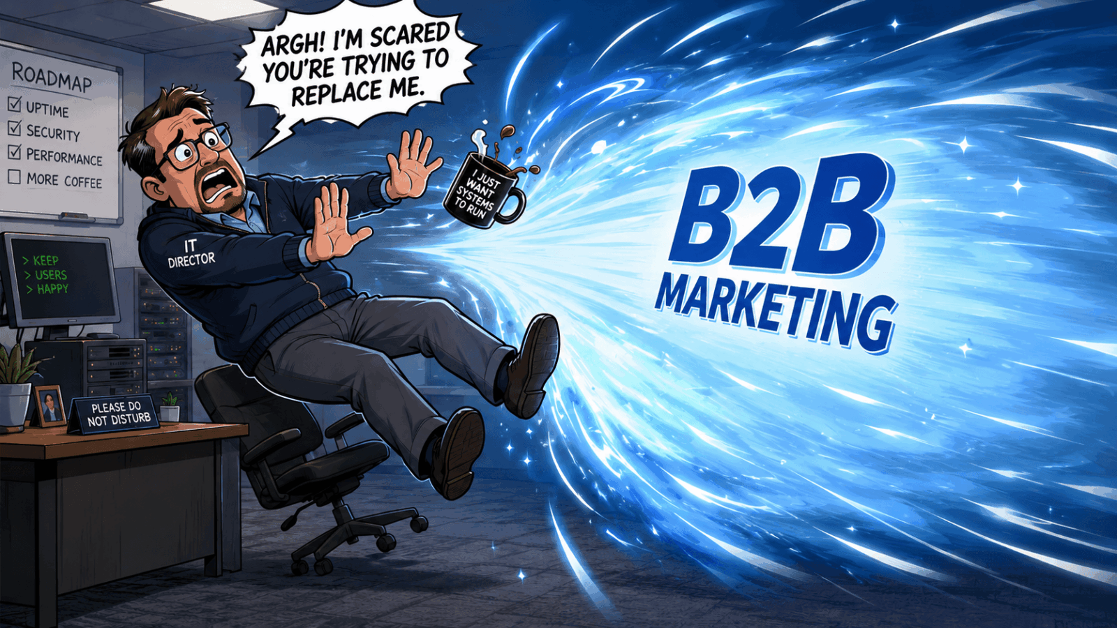 Co-managed IT deep dive: Why your B2B marketing actively repels IT directors (& what to do instead)