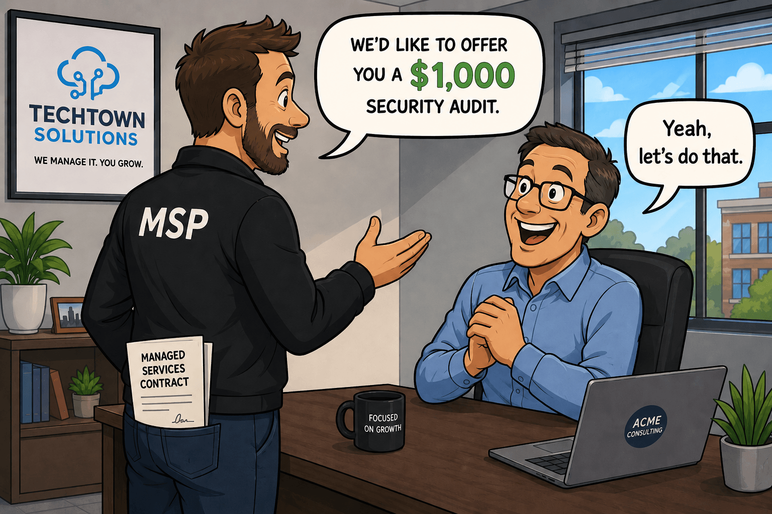 MSPs: Why prospects say yes to a $500 audit but won’t sign a $4,000 a month contract (and what to do about it)