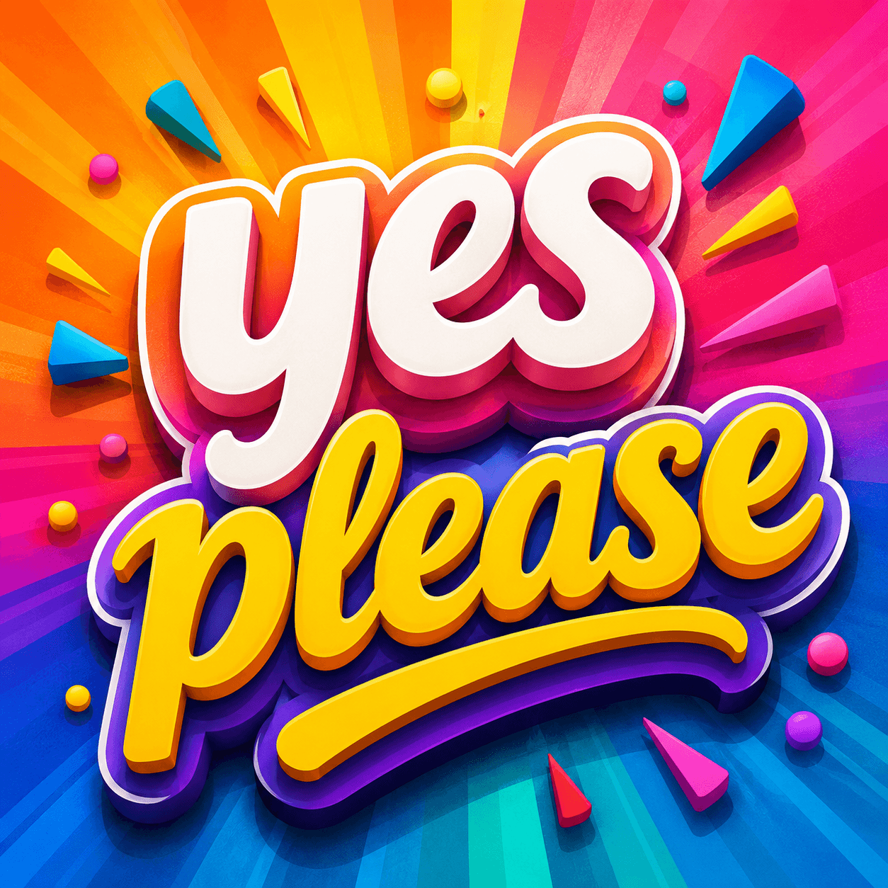 yes, please
